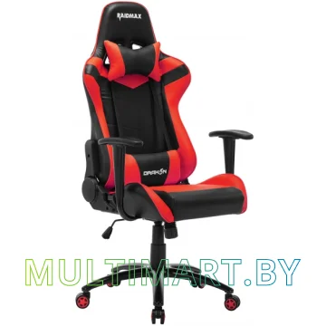 Кресло компьютерное Raidmax DK606RU (черный/красный)